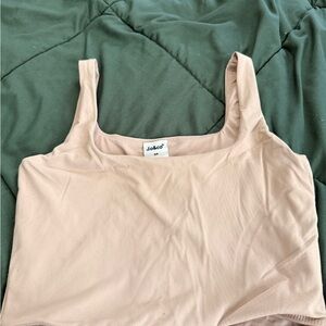 Women's Beige Camisole Top